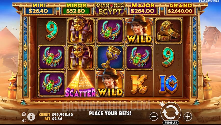 Egyptische diamanten-slot-inzichten