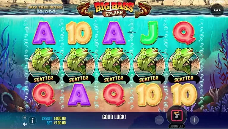 Slot o tematyce wędkarskiej